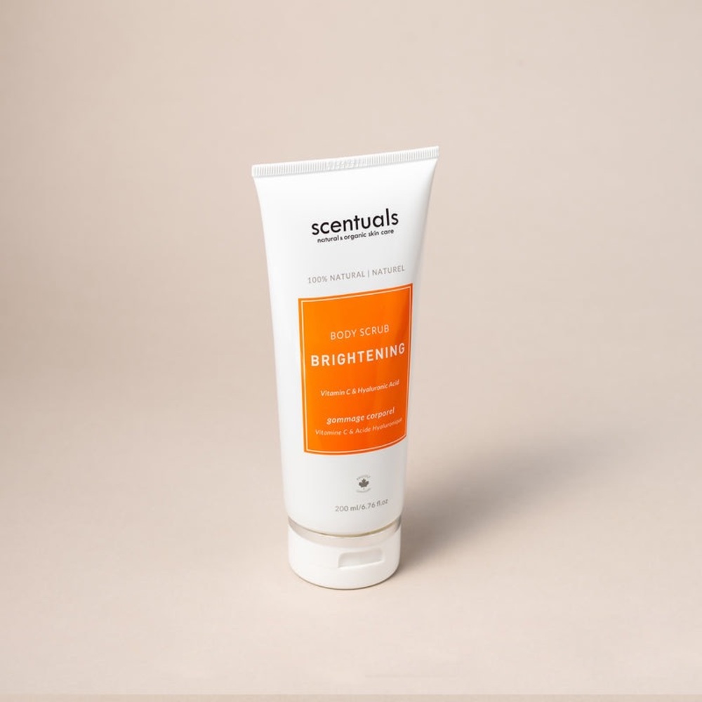 Scentuals Brightening Body Scrub Apricot Seed Exfoliating Scrub NWT